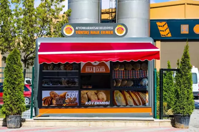 Afyonkarahisar Belediyesi Yüntaş Büfelerinde Ekmek Fiyatlarını Değiştirmedi