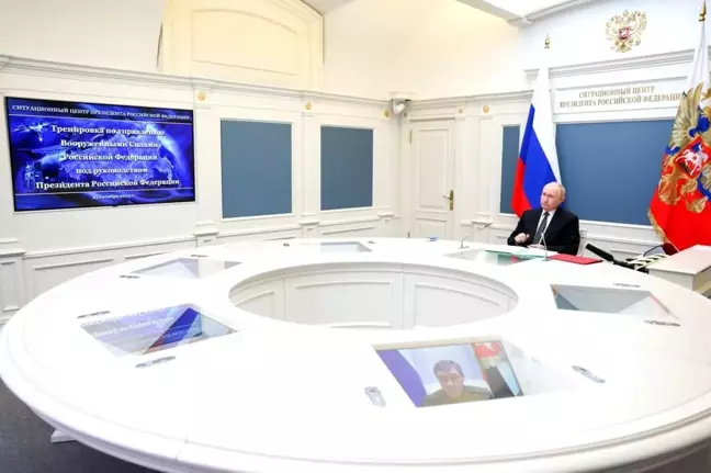 Putin liderliğinde Rusya nükleer misilleme tatbikatı gerçekleştirdi