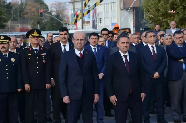 Kırşehir Belediye Başkanı Ekicioğlu, 10 Kasım Atatürk'ü Anma Törenine Katıldı