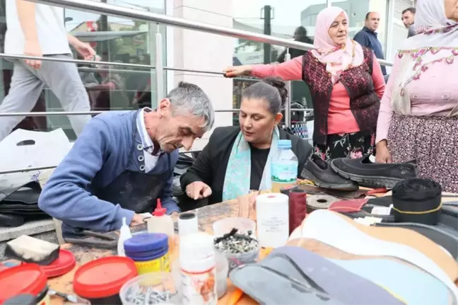 Aydın Büyükşehir Belediye Başkanı Özlem Çerçioğlu Köşk'te vatandaşlarla buluştu