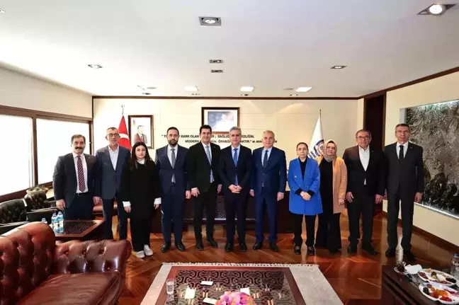Başkan Zolan, AK Parti Genel Başkan Yardımcısı Yalçın'ı ağırladı