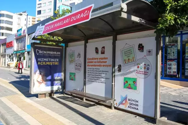 Adana'da Çocuk Hakları Durağı Açıldı