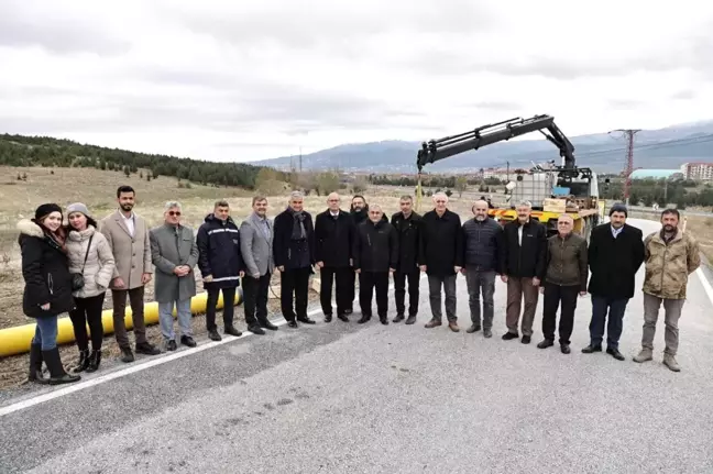Kütahya Belediye Başkanı Seyitömer Beldesini Doğalgazla Buluşturuyor
