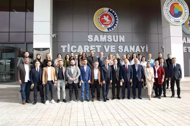 TOBB Samsun Kadın ve Genç Girişimciler İcra Kurulu Üyeleri Samsun TSO Yönetimi Tarafından Kabul Edildi