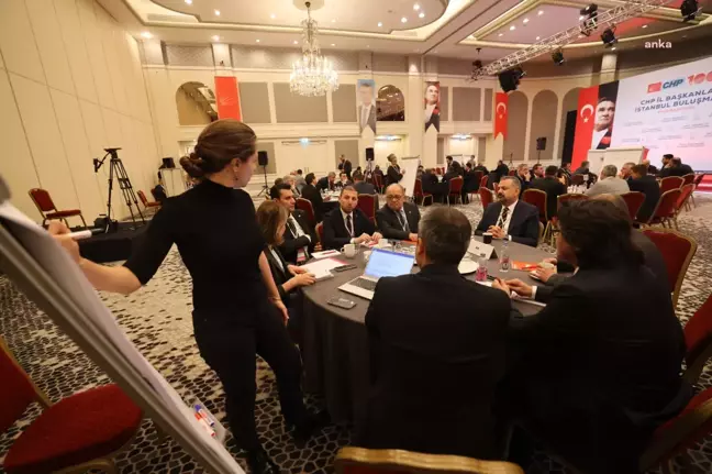 CHP İl Başkanları İstanbul Çalıştayı'nda Yeni Yönetim ve Yerel Seçimler Değerlendirildi