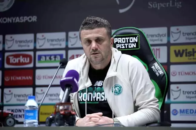 Konyaspor Teknik Direktörü Hakan Keleş: Oyuncularım inanılmaz şekilde istekliydi
