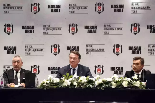 Beşiktaş Başkan Adayı Hasan Arat, Samet Aybaba ve Feyyaz Uçar ile basının karşısına çıktı- Hasan Arat: