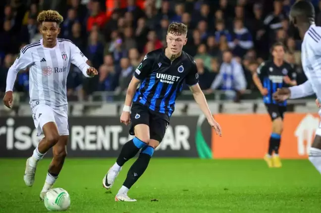 Beşiktaş, Club Brugge ile UEFA Avrupa Konferans Ligi'nde karşılaşacak