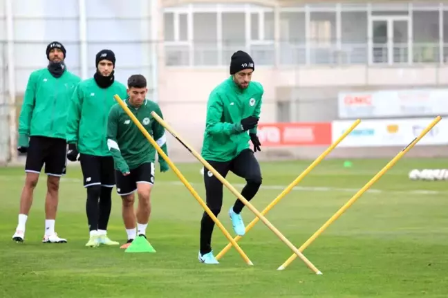 Konyaspor, Alanyaspor maçının hazırlıklarına devam ediyor