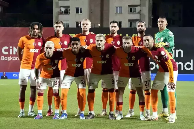 Galatasaray Pendikspor maçında 5 değişiklik yaptı