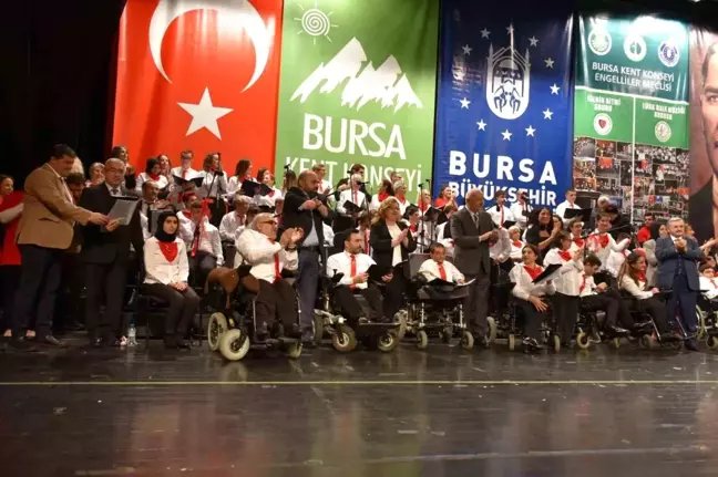 Bursa'da Engelliler Konseri Büyük İlgi Gördü