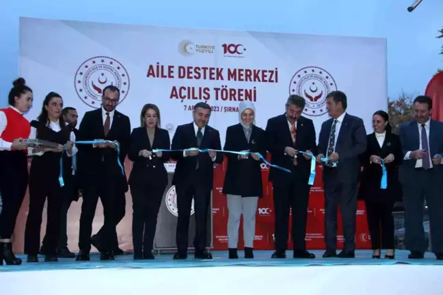 Aile Destek Merkezi Şırnak'ta açıldı