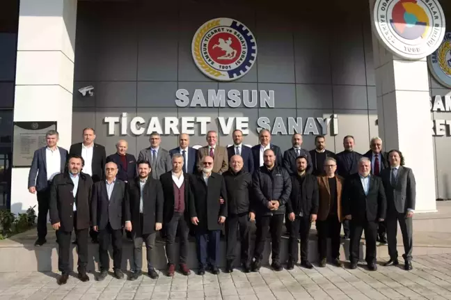 Gürcistan Acara Özerk Cumhuriyeti Ticaret ve Sanayi Odası Başkanı Samsun TSO'yu ziyaret etti
