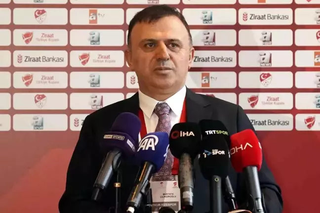 Çaykur Rizespor Yönetim Kurulu Üyesi Mustafa Çilingiroğlu: Takımımız daha üst turlarda mücadele etmek istiyor