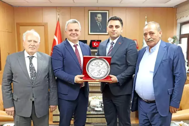 Erzincan Vali Yardımcısı ve İl Özel İdaresi Genel Sekreteri DSİ 8. Bölge Müdürü ile görüştü