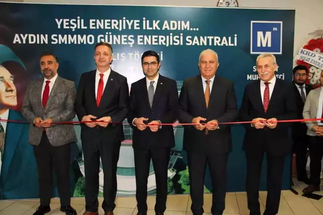 Aydın SMMM Odası, Güneş Enerjisi Sistemiyle Elektrik Üretmeye Başladı