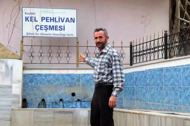 Tokat Keşlik köyünde şifalı su bulunuyor