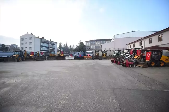 Kastamonu Belediyesi Karla Mücadeleye Hazır
