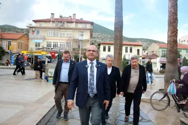 Milas Belediye Başkan Aday Adayı Dr. Mehmet Günlük, Personel ve Esnaf Ziyaretleri Yaptı
