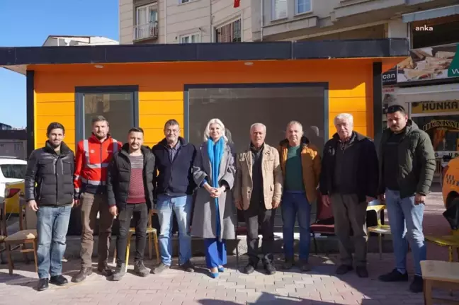 Bilecik Belediye Başkan Vekili Melek Mızrak Subaşı, taksi duraklarını ziyaret etti
