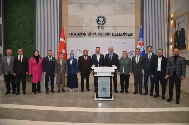 Gençlik ve Spor Bakan Yardımcısı Trabzon Büyükşehir Belediyesini Ziyaret Etti