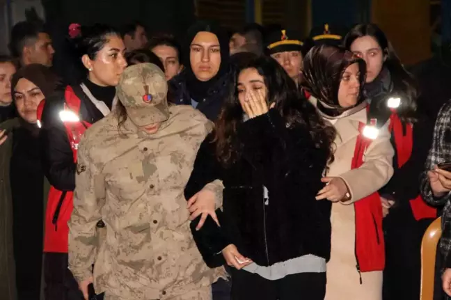 Pençe-Kilit Operasyonu'nda şehit olan Piyade Uzman Onbaşı İsmail Yazıcı'nın cenazesi Trabzon'a getirildi