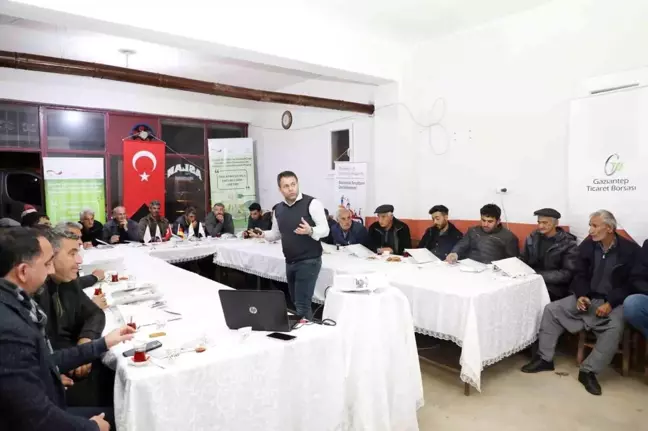 Gaziantep'te çiftçilere yönelik bilgilendirme toplantısı düzenlendi
