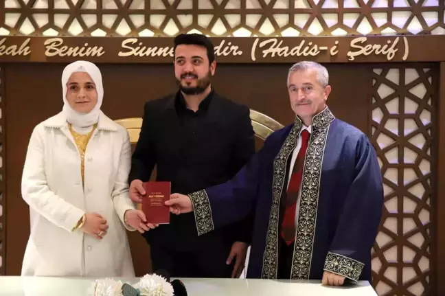 Gaziantep Şahinbey'de Nikah Rekoru