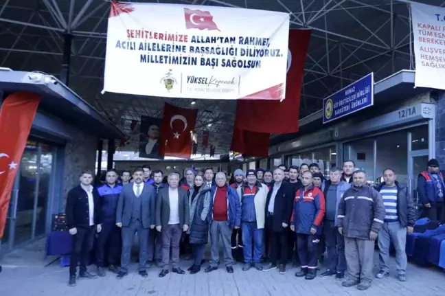 Honaz Belediyesi, Pençe-Kilit Harekatı şehitleri için lokma hayrı düzenledi