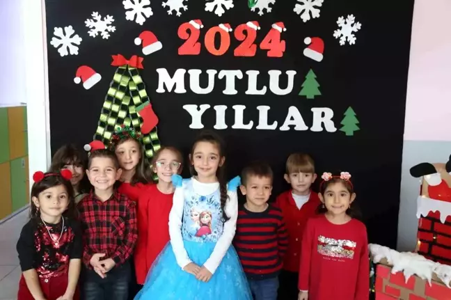 Efeler Belediyesi Gündüz Bakımevlerinde Yılbaşı Kutlaması