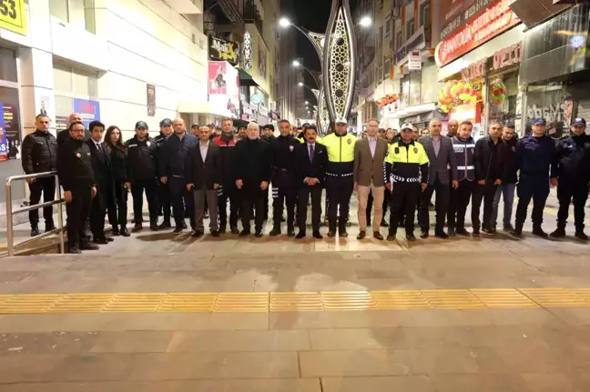 İskenderun'da Polis Ekipleri Yeni Yıla Görev Başında Girdi