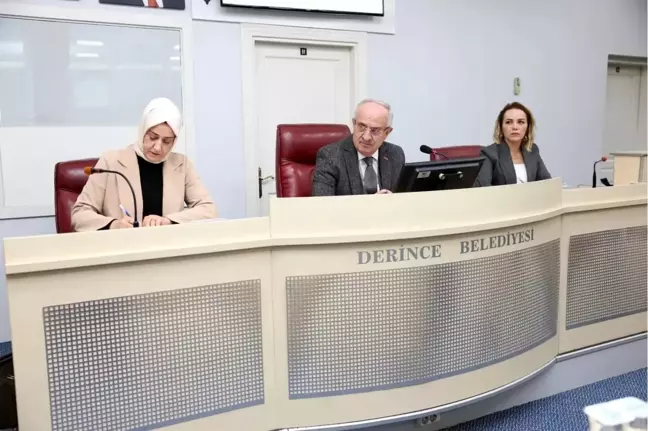Derince Belediye Meclisi'nde Denetim Komisyonu Üyeleri Belirlendi