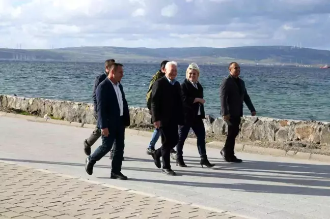 Lapseki'de Altyapı ve Çevre Düzenlemesi Projeleri Devam Ediyor