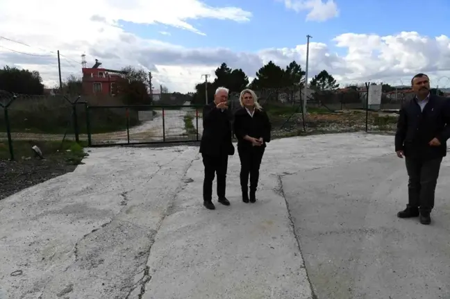 Çanakkale'de kapatılan köy yolu tekrar trafiğe açılacak
