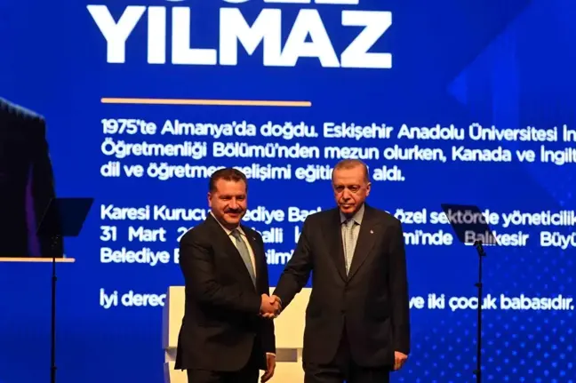 Cumhurbaşkanı Erdoğan, Balıkesir Büyükşehir Belediye Başkan Adayını Açıkladı