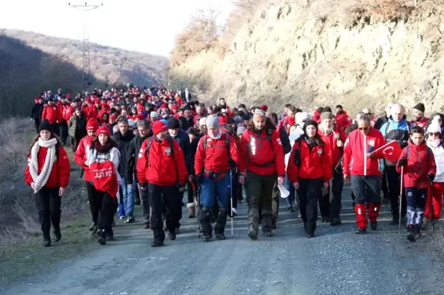Bozüyük'te Geleneksel Metristepe Zaferi ve Şehitleri Anma Yürüyüşü düzenlendi