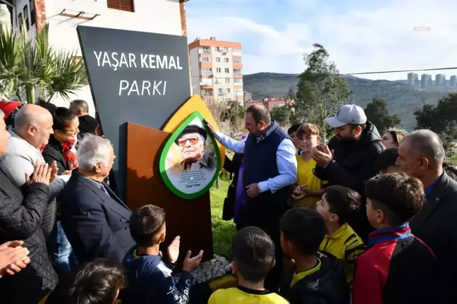 Çiğli Belediyesi, Yaşar Kemal Parkı'nı Hizmete Açtı