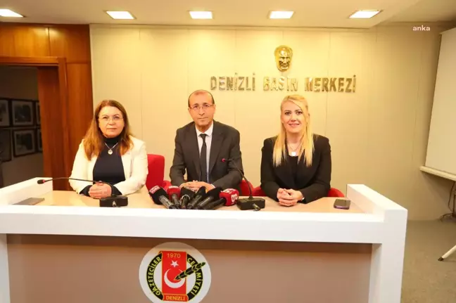 Merkezefendi Belediye Başkanı Şeniz Doğan, Denizli Gazeteciler Cemiyeti'ni ziyaret etti