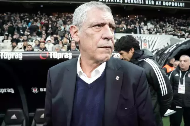 Beşiktaş Teknik Direktörü Fernando Santos İlk Maçına Çıktı