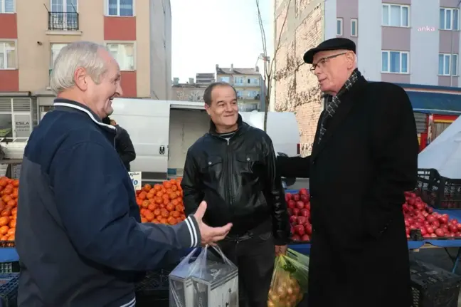Odunpazarı Belediye Başkanı Salı Pazarı'nı Gezdi