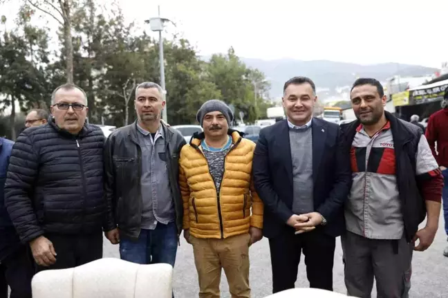 Alanya Belediye Başkanı Sanayi Esnafının Konuğu Oldu