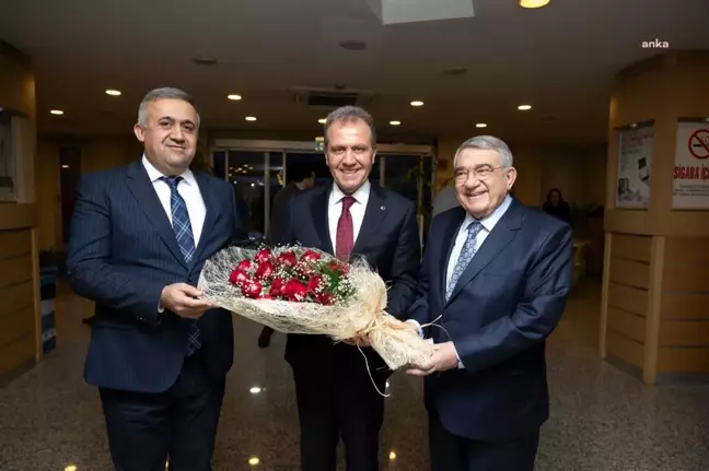 Mersin Ticaret Borsası'nın Meclis Toplantısına Katılan Vahap Seçer: