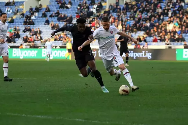 Hatayspor, Fatih Karagümrük'ü 1-0 mağlup etti
