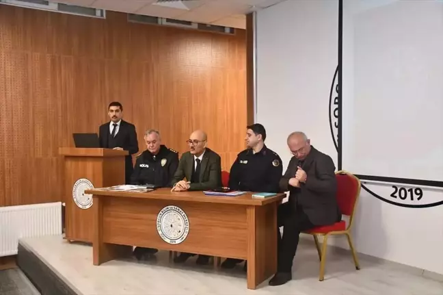 Yozgat Sorgun'da Okul Güvenliği Toplantısı Yapıldı