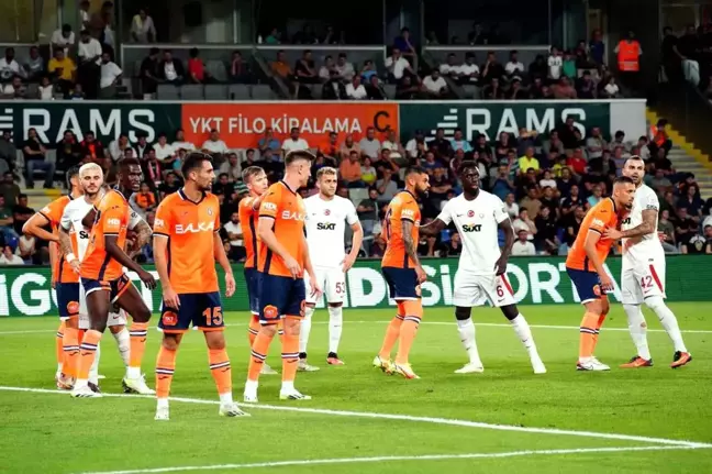 Galatasaray ile Başakşehir Süper Lig'de karşı karşıya geliyor