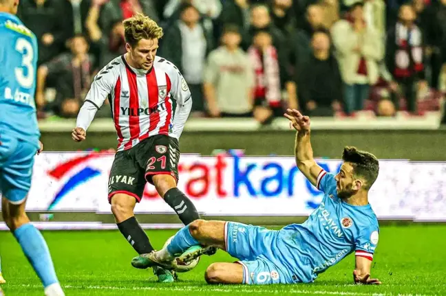 Samsunspor ile Antalyaspor Berabere Kaldı