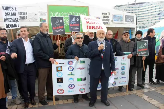 Kayseri Gönüllü Kültür Kuruluşları İsrail'in Filistin'e saldırılarını kınadı