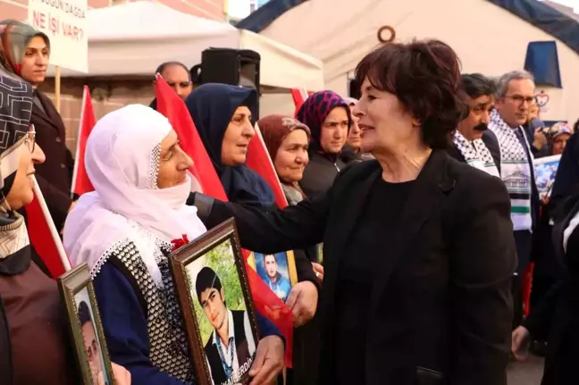 Hülya Koçyiğit ve Heyet, Diyarbakır Annelerini Ziyaret Etti