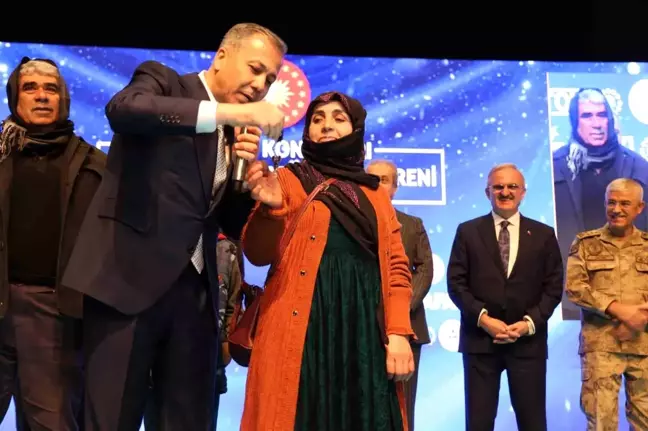 Diyarbakır'da Deprem Konutları Kura ve Anahtar Teslim Töreni Gerçekleştirildi