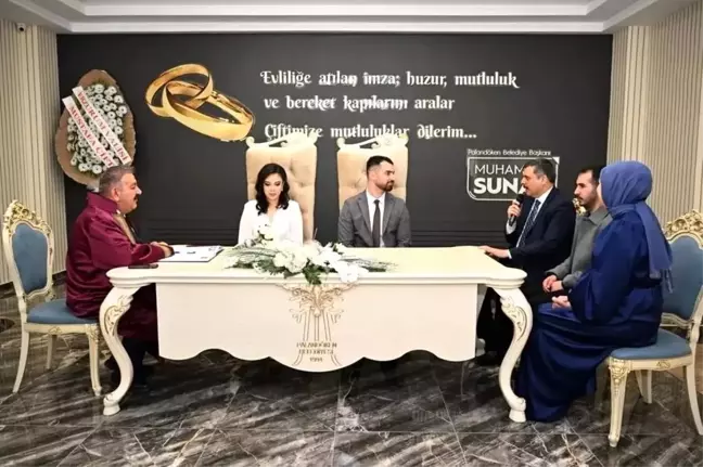 Erzurum Valisi Mustafa Çiftçi, Tekmanlı çiftin nikah şahidi oldu